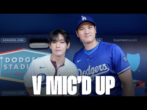 V Mic'd Up at Dodger Stadium