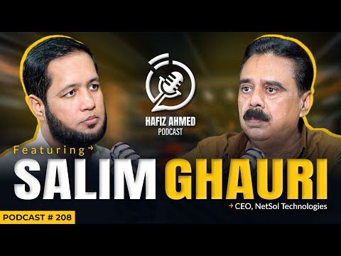 Hafiz Ahmed Podcast Featuring Salim Ghauri (NetSol Technologies) | Hafiz Ahmed
