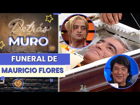 ¡ZORRÓN, TUTU TUTU Y MÁS! Funeral de Mauricio Flores reunió a icónicos personajes - Detrás del Muro