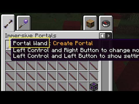 Ep1 - The Portal Wand - S2 Immersive Portals Tutorial