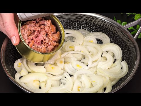 Mischen Sie die Zwiebeln mit dem Thunfisch und das Ergebnis ist göttlich!