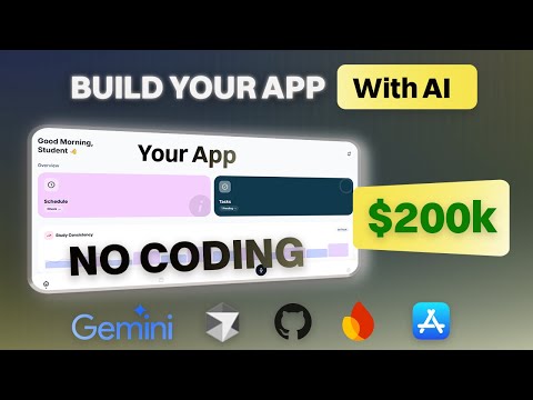 How to Build a Full App With AI — Frontend,  Hosting & Free Domain Setup