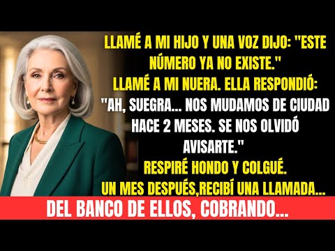 Mi hijo “olvidó” avisarme que se mudó de ciudad…pero un mes después, el banco me llamó por su deuda.