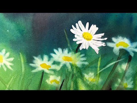 Watercolor Techniques to Make a Focal Point - Masking Fluid and Lifting