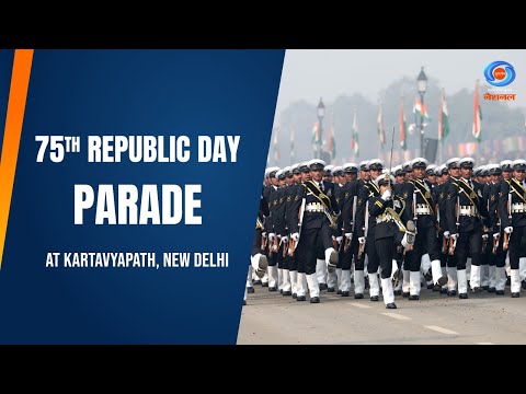 75th Republic Day Parade at Kartavyapath | Republic Day Parade | 26th January 2024