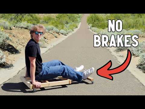 My Homemade Downhill Go-Kart is Extremely Dangerous