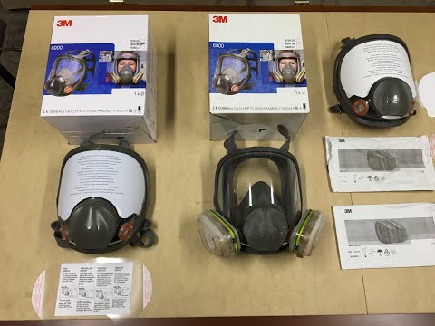 Полнолицевая маска 3М серии 6800. Как отличить оригинальную маску 3М от подделки