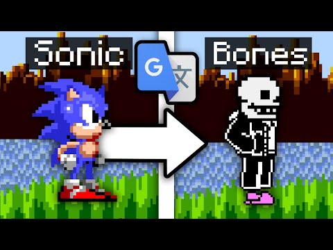 I Google Translated Sonic Mania 100 Times...
