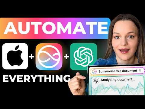 Apple and ChatGPT Just Made Siri INSANELY Smart 🤯 (2025) Apple Intelligence for Mac &amp; iPhone 🍏