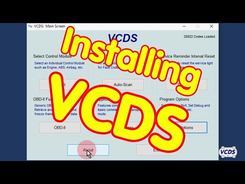 Installing VCDS