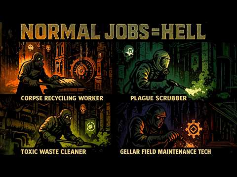 Civilian Jobs in Warhammer 40K: You’d Rather Join the Guard Than Do These
