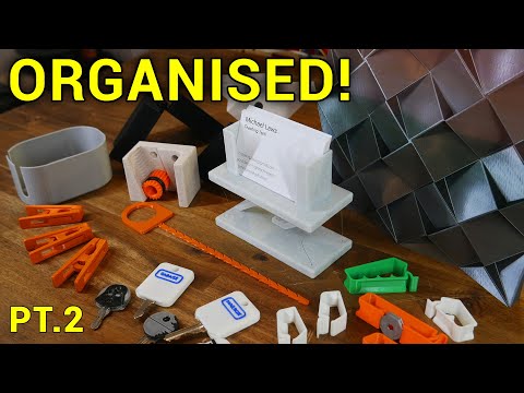 The best 3D prints to organise your life - Part 2