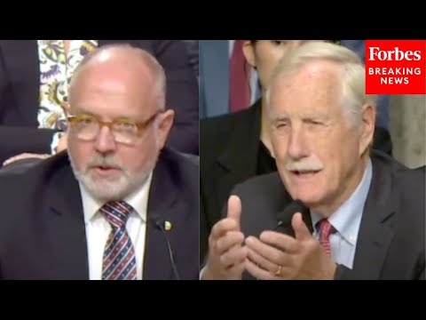 'You Referred To A Dept That Doesn't Exist...': King Grills Trump Nom For Saying 'Department Of War'