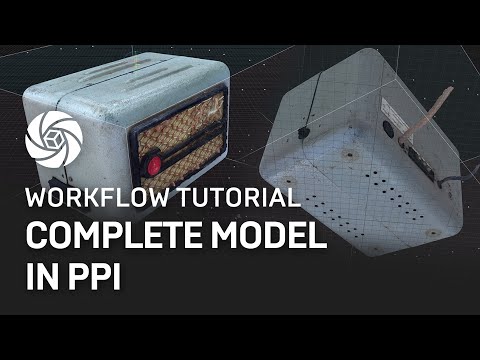 RealityCapture tutorial: Complete model in PPI