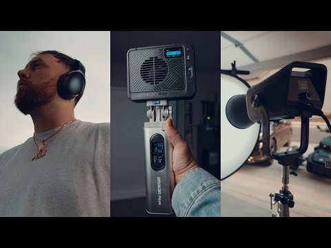 The NEW Amaran Ray Lights are Portable & Powerful! (60c, 120c, 360c, 660c)