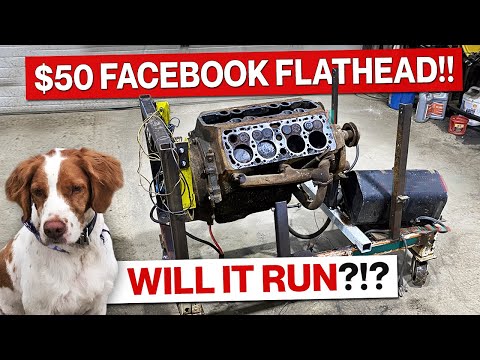 I Bought a $50 Ford Flathead V8 Engine on Facebook Marketplace! Will It Run?!?