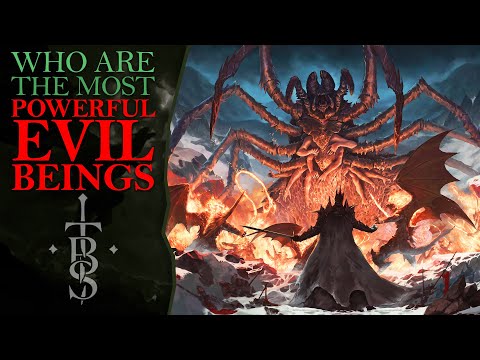 Who Are The Most Powerful EVIL BEINGS In Middle Earth | Middle Earth Lore