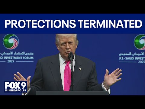 President Trump 'terminates' protections for Somali Minnesotans