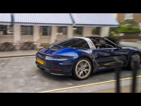 Can The New Porsche 911 Targa Outrun A Train?