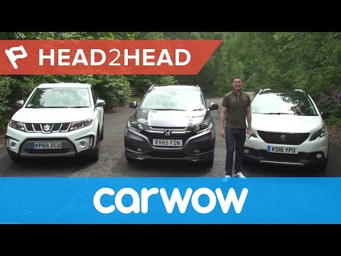 Suzuki Vitara vs Honda HR-V vs Peugeot 2008 review | Head2Head