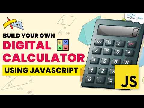 Design and Create Your Own JavaScript Calculator | JavaScript Project 🔥