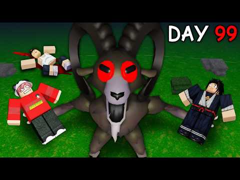 Can 3 YouTubers Survive the AWAKENED RAM in 99 Nights in the Forest?