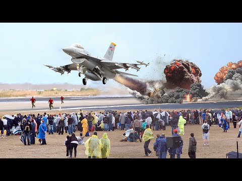 US Air Force F-16 Fighter Pilot Makes Emergency Takeoff to Middle East