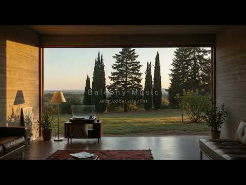 [playlist] balcony9 | 숲을 바라보는 통창 공간에서 듣는 재즈 보컬 - Quiet Jazz Vocals