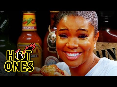Gabrielle Union Impersonates DMX While Eating Spicy Wings | Hot Ones