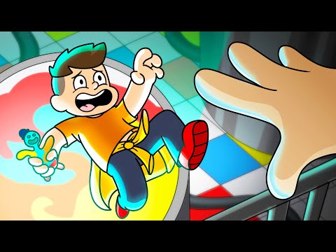 The DARK ORIGIN of DOEY the DOUGHMAN... (Cartoon Animation)