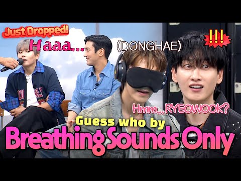 Can DONGHAE Really Get Them All Right? Guess Who by Breathing Sound only 😲😲