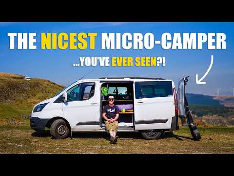 He Lives Full Time In This Tiny Van - & It Feels Like HOME!