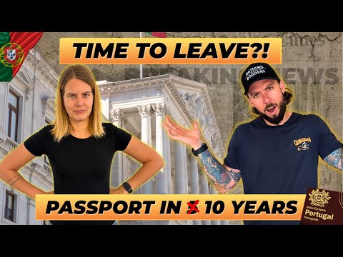 Portugal Citizenship: 5 to 10 Years? New Immigration Laws Explained (Expats MUST Watch!)