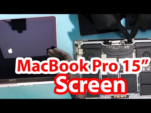 Replacing the Screen on MacBook Pro 15" 2017 a1707