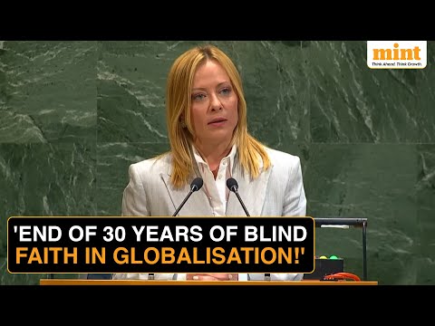 Italy PM Giorgia Meloni's HUGE Remark At UN: Rules Were Written When Illegal Immigrants Didn't Exist
