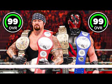 Every Belt The Brothers of Destruction Win is +100 Upgrade