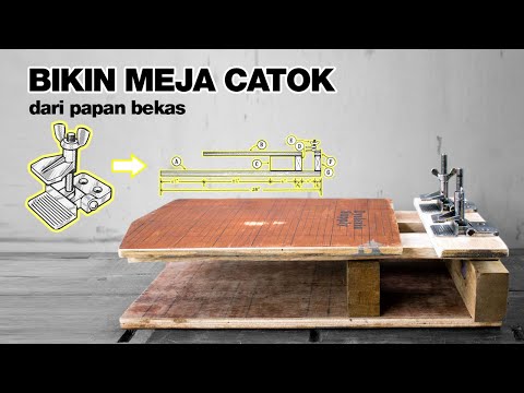 BIKIN MEJA CATOK KAOS - Screen Printing Press