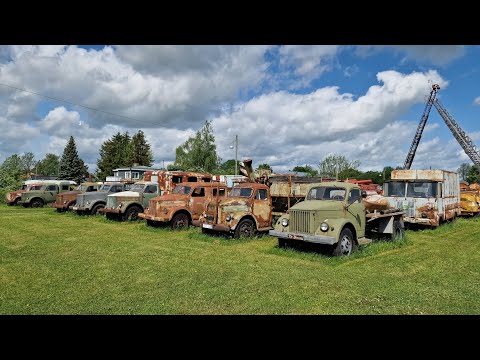 Авто музей под открытым небом в Ярва-Яани/Järva-Jaani