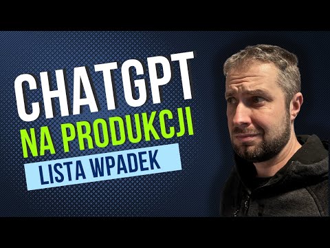 ChatGPT na produkcji - nie jest tak pięknie 😬