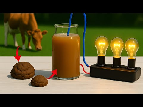 Secret Uses of Cows Dung🤐 : Free Home Electricity 220v Forever👆