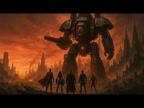 What If the JUSTICE LEAGUE Fell Into WARHAMMER 40K? (Full Story)