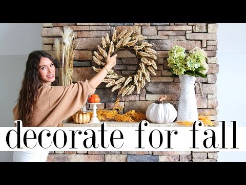 5 Easy Steps to PERFECT Fall Home Decor | Decorate With Me!