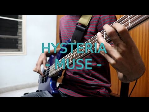 Muse- Hysteria (Bass Cover + Play- Along Tabs)