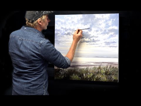 PAINTING A SUNLIT SKY