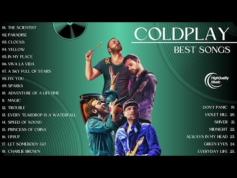 Coldplay Greatest Hits ⭐️ ~ Coldplay Best Songs 💥 ~ Coldplay Playlist