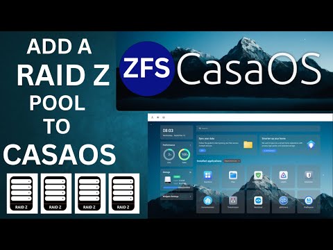 Add Raid to CasaOS With ZFS Easy as 123