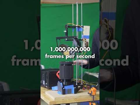 Homebuilt Lightspeed Camera #physics #light #engineering