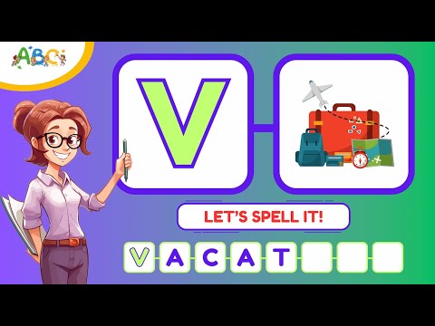 Learn How to Spell 8 Letter Words from A to Z | Teaching Grade 3 Spelling to Kids