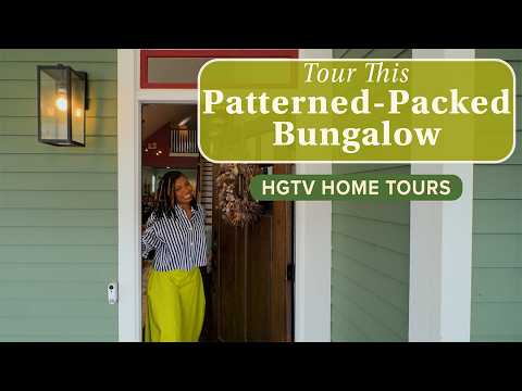 Inside Interior Designer Amber Guyton’s Color‑Filled Bungalow | HGTV Home Tours
