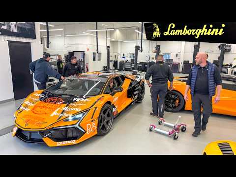 LAMBORGHINI REACTS TO MY BROKEN REVUELTO!